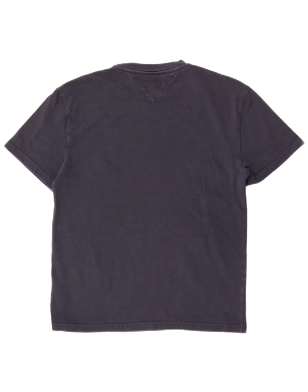 Camiseta Tommy Hilfiger Masculina Regular Graphic Top XS Azul Marinho Algodão