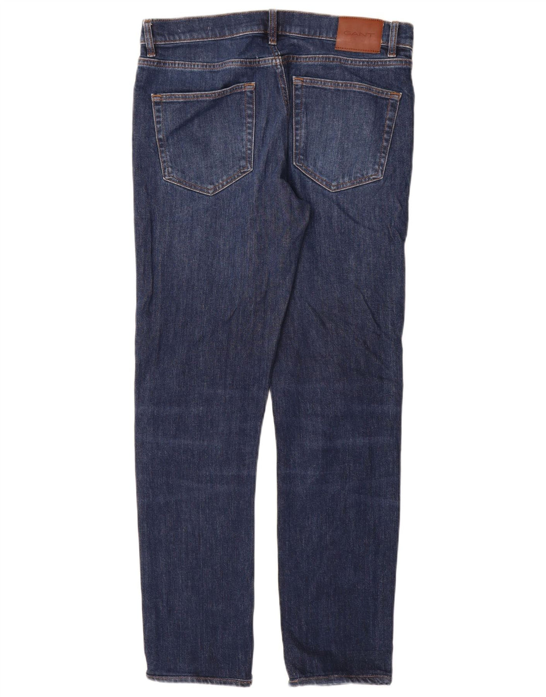 Gant Mens Slim Jeans W33 L32 Azul Algodão