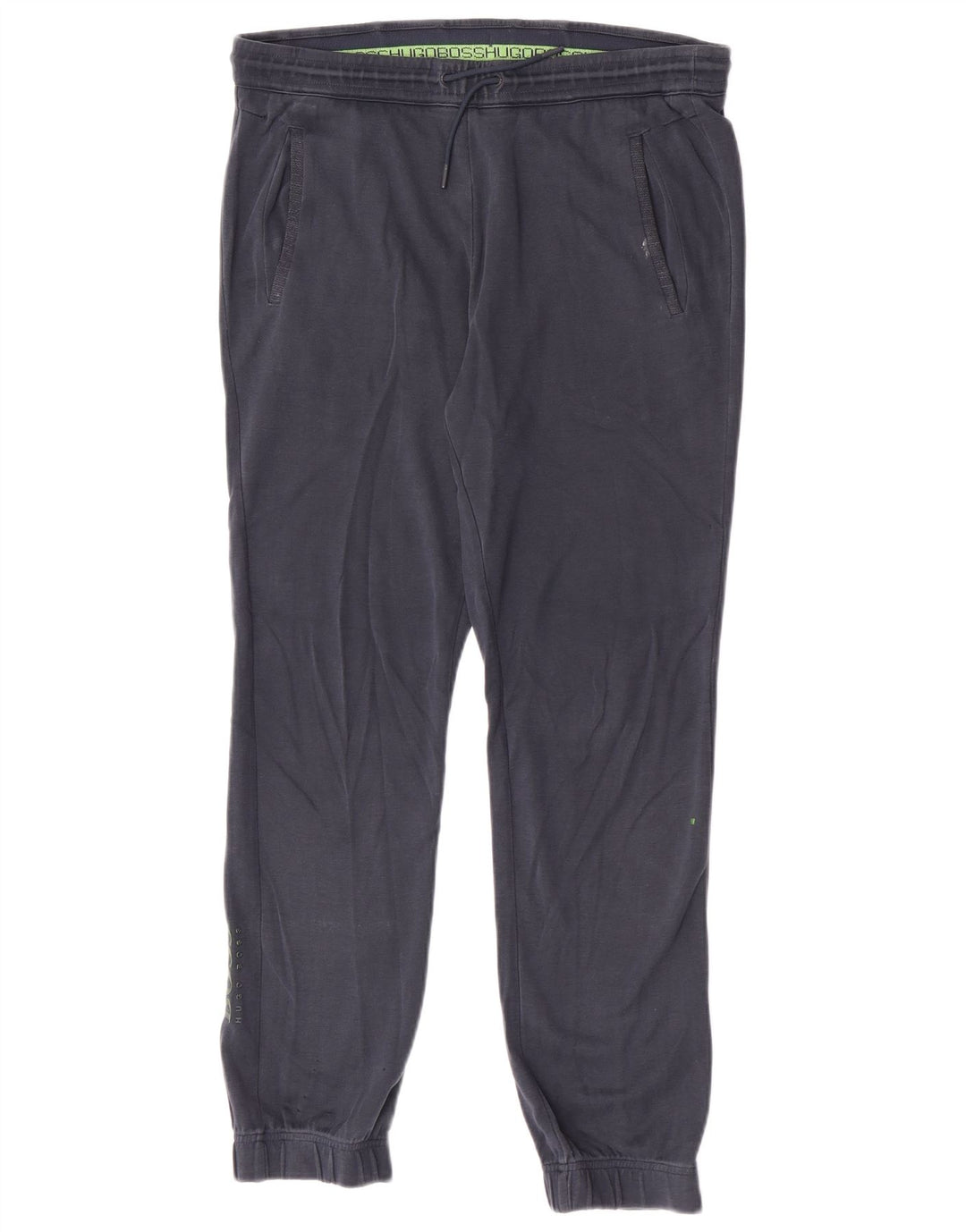 Hugo Boss Calça de treino masculina Joggers pequeno azul marinho