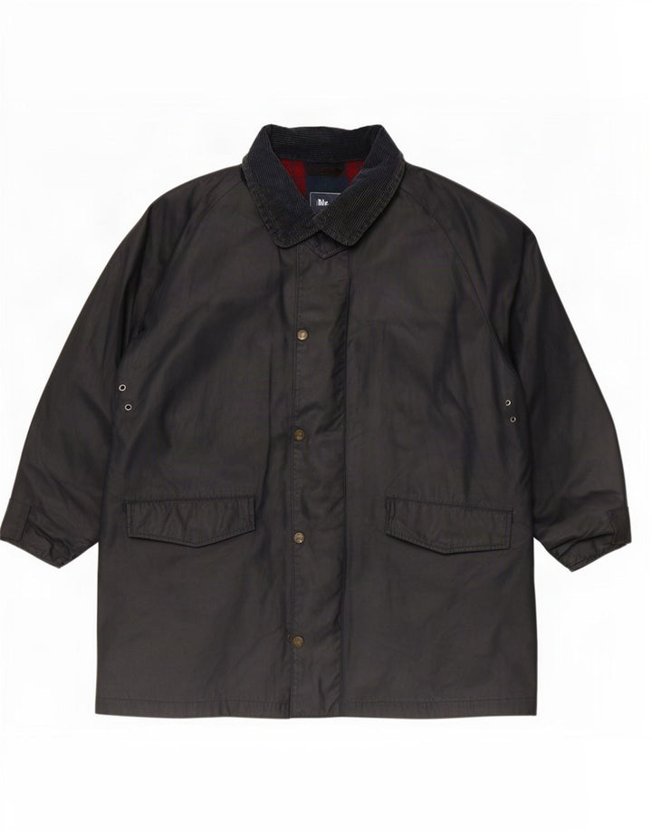 Jaqueta corta-vento masculina Henri Lloyd Reino Unido 40 grande azul marinho