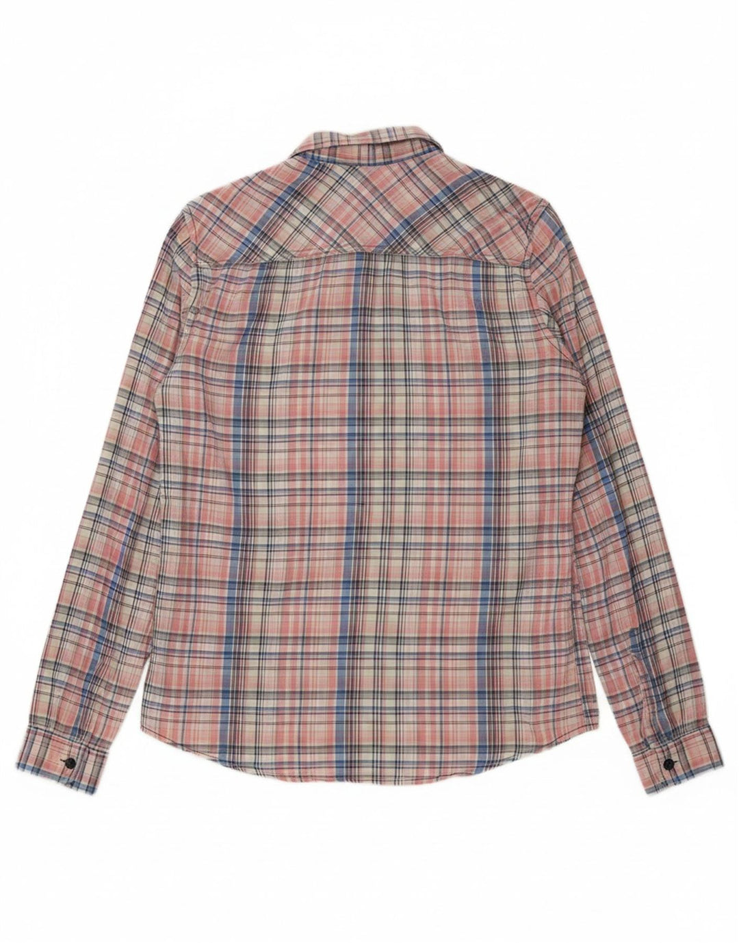 Camisa masculina CALVIN KLEIN JEANS grande algodão xadrez rosa