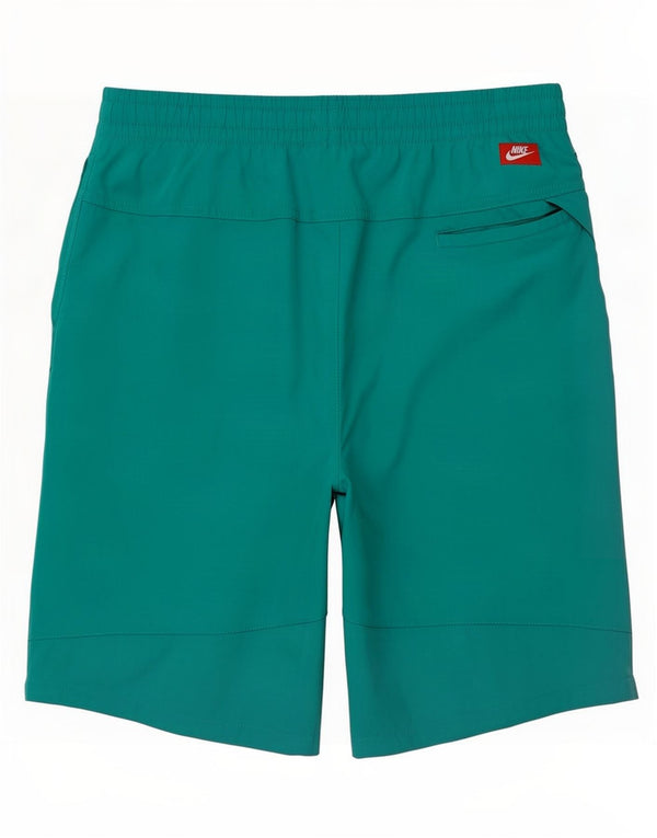 Shorts esportivos masculinos Nike grande poliéster turquesa