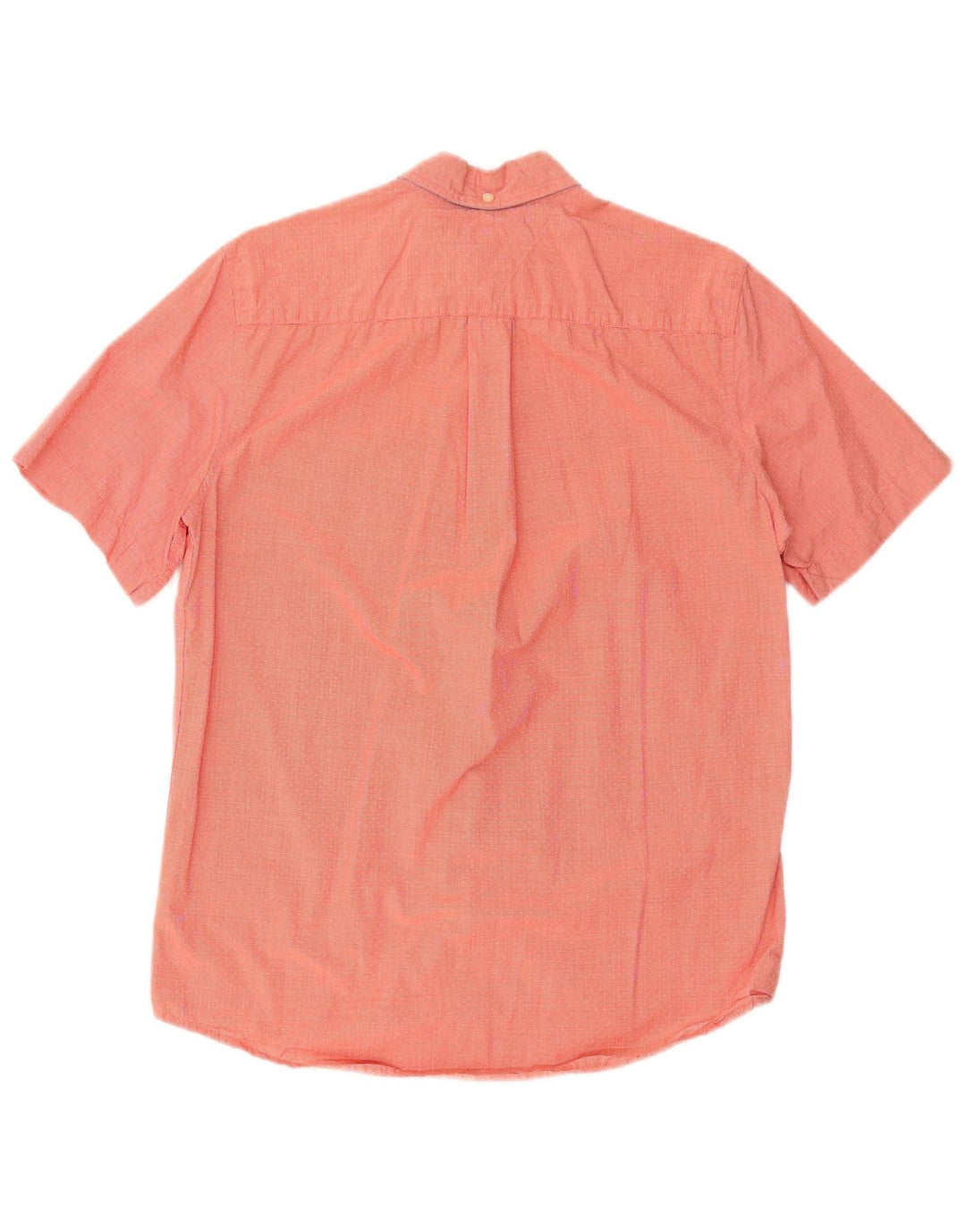 Tommy Hilfiger Camisa masculina de manga curta Classic Fit pequena vermelha Houndstooth