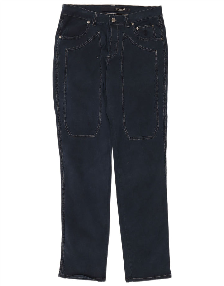 Jeans retos masculinos JECKERSON W33 L34 algodão azul