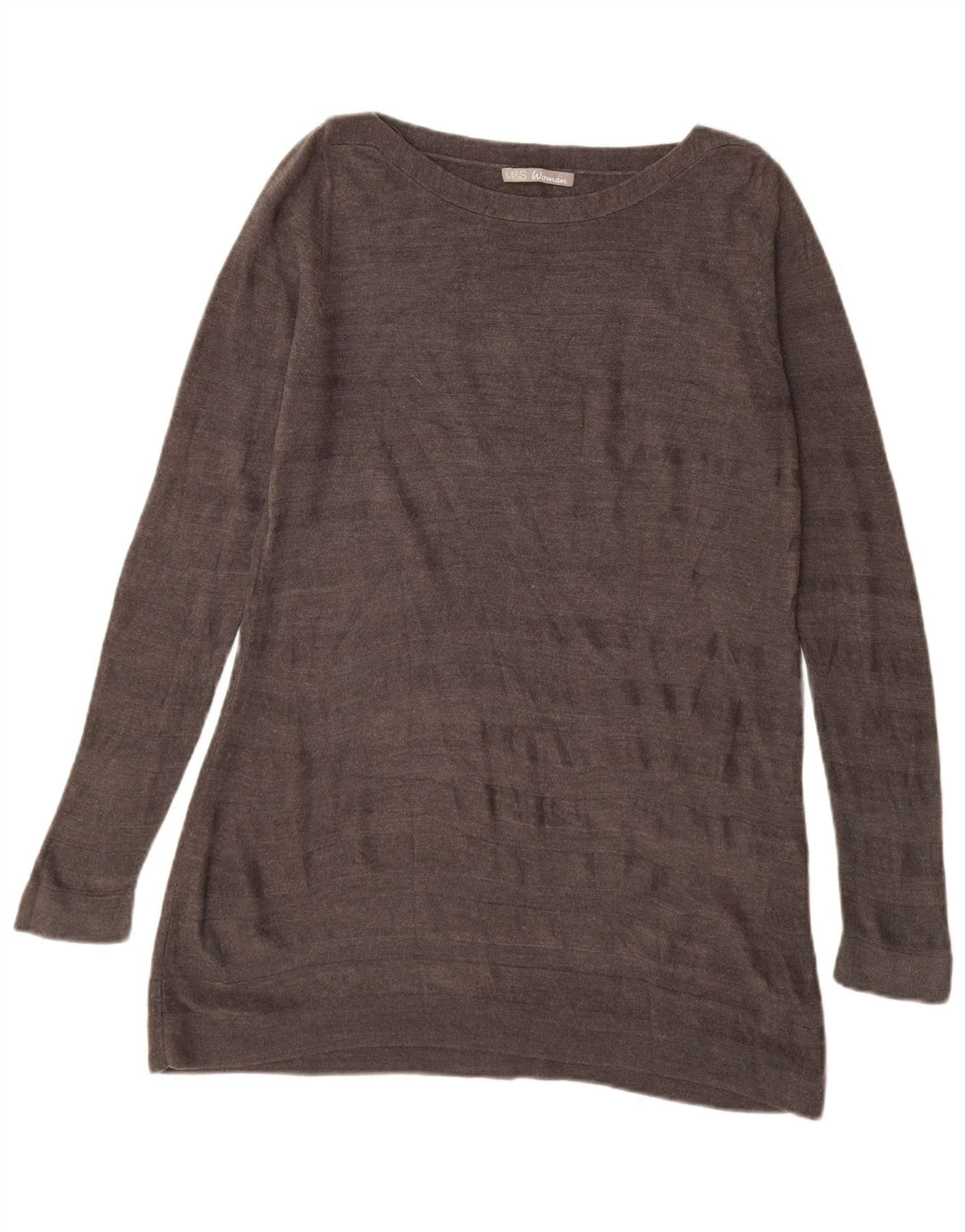 Vestido jumper feminino Marks & Spencer Reino Unido 14 cinza médio acrílico