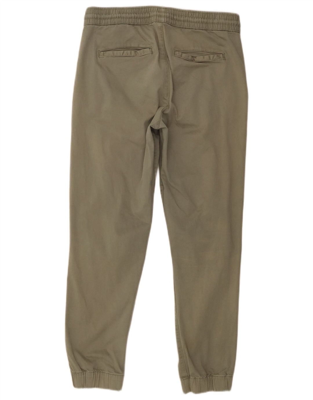 Calça jogger masculina Zara Chino médio W31 L27 cáqui