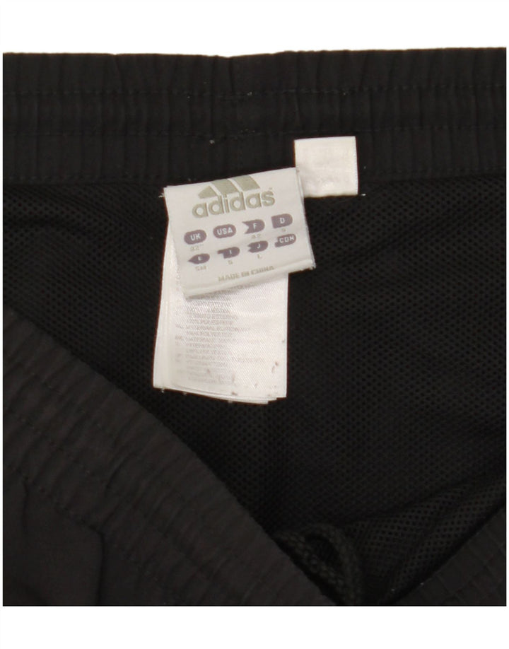 Shorts esportivos masculinos Adidas médio preto poliéster