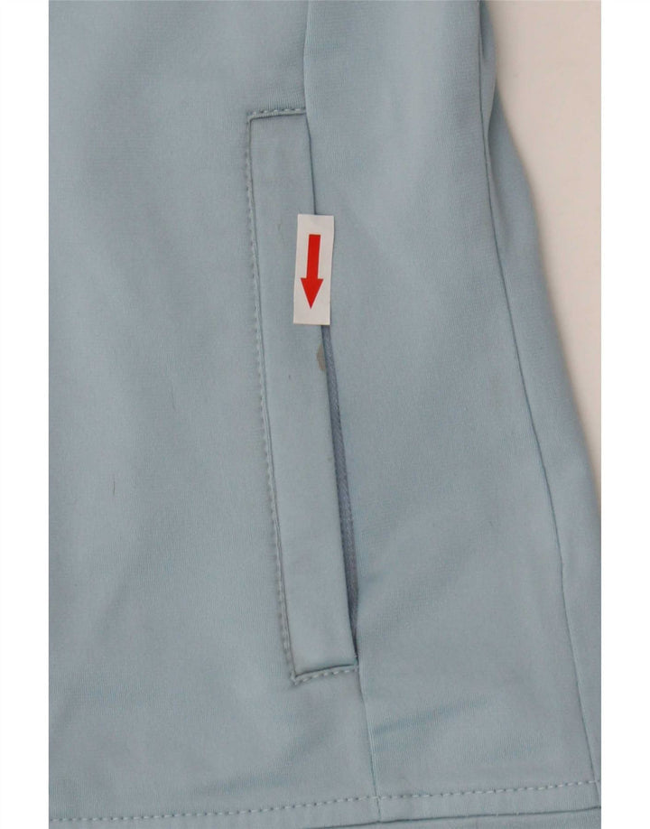 Champion Womens Tracksuit Top Jacket UK 10 Pequeno Azul