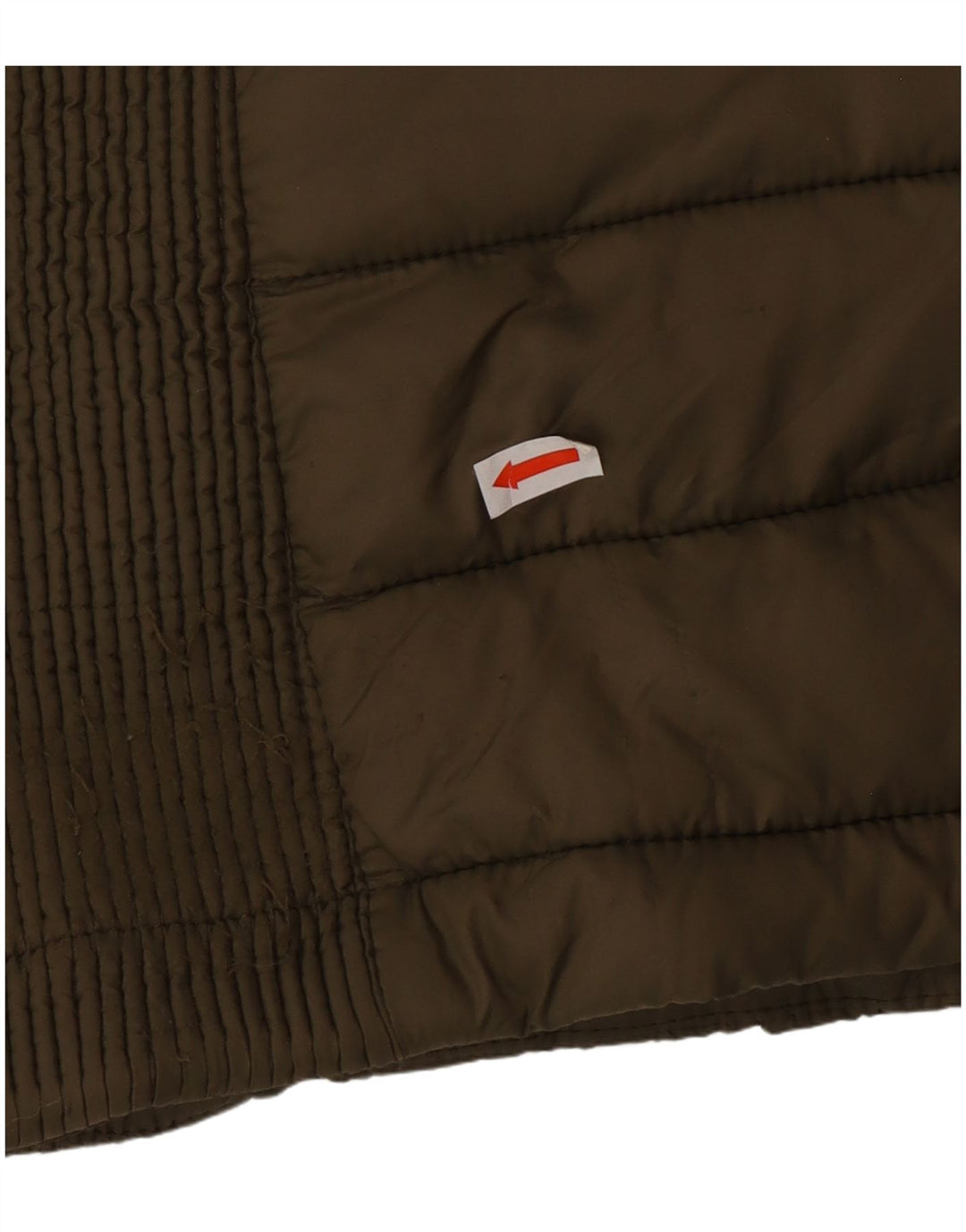 Jaqueta acolchoada com capuz feminina Superdry UK 14 grande nylon verde