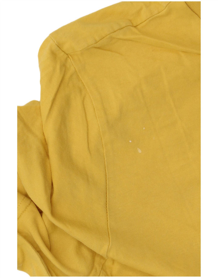 Camiseta masculina Puma Graphic Top Amarelo Médio