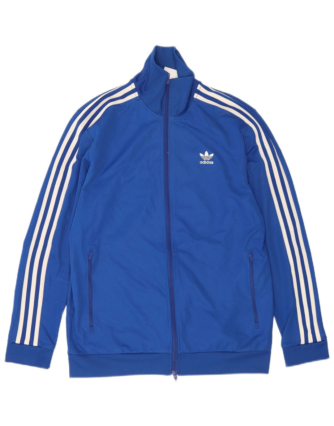 Jaqueta Adidas Masculina Treino Top Médio Algodão Azul