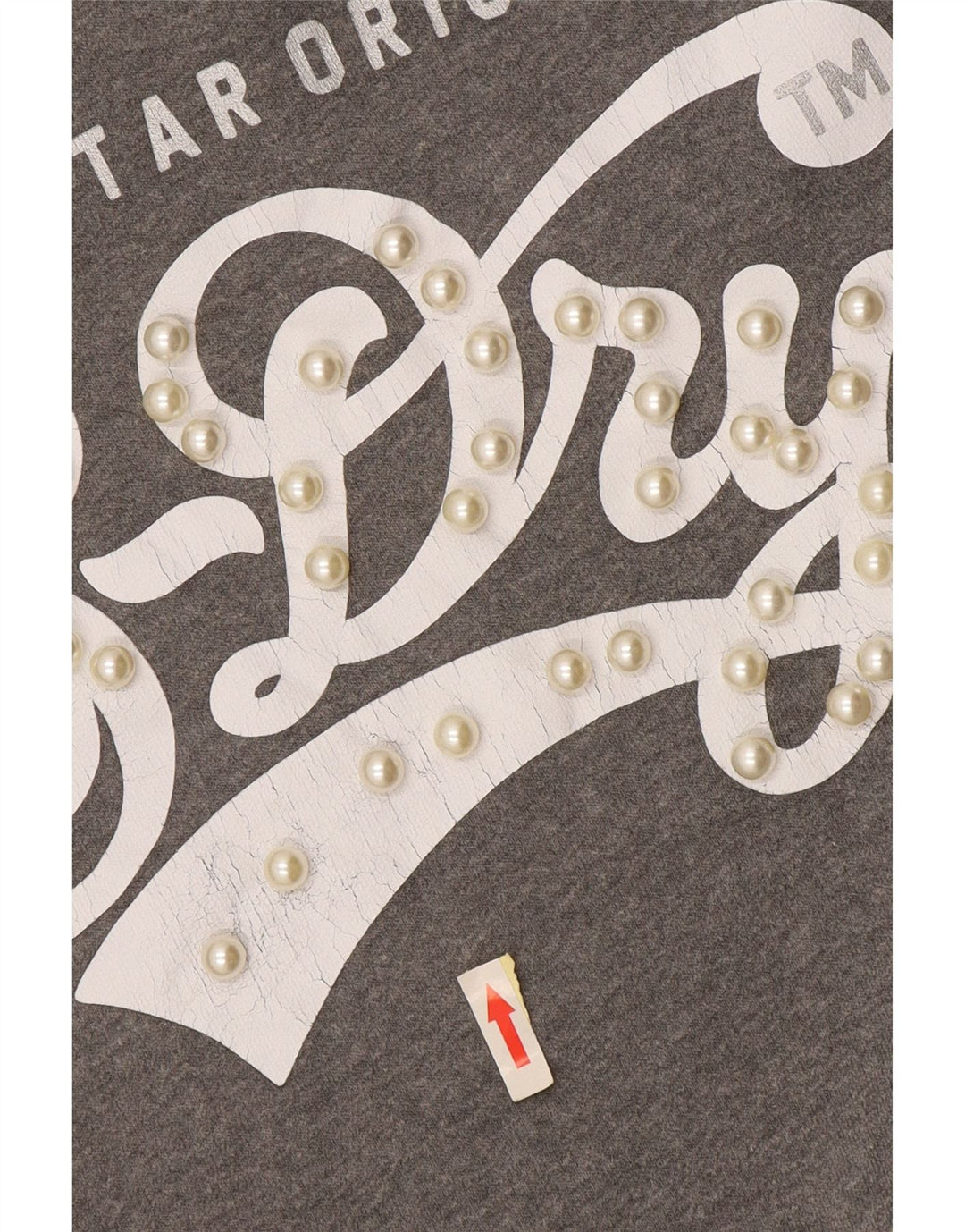 Superdry feminino oversized moletom jumper UK 14 cinza médio colorblock