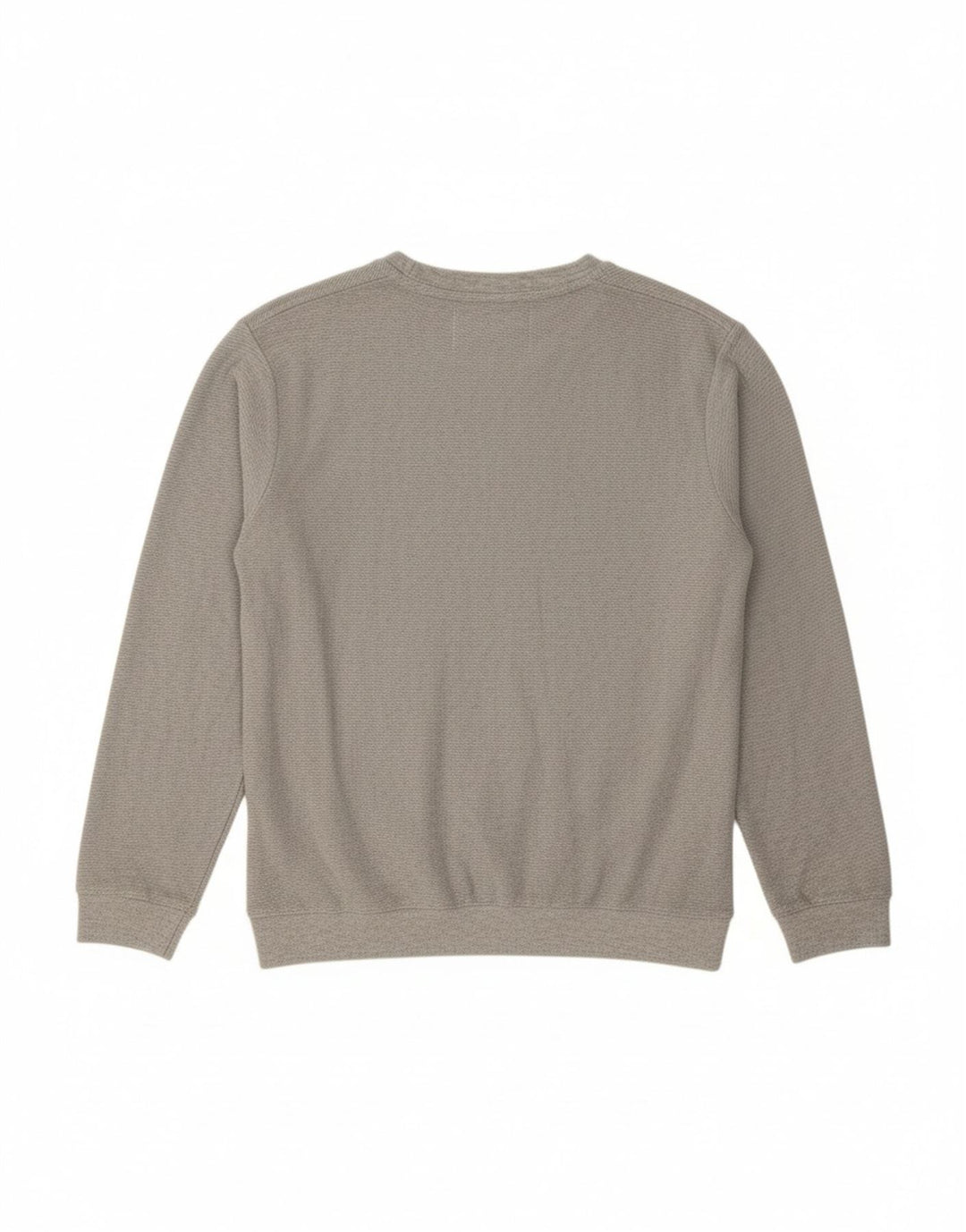 ZARA moletom masculino jumper médio cinza algodão