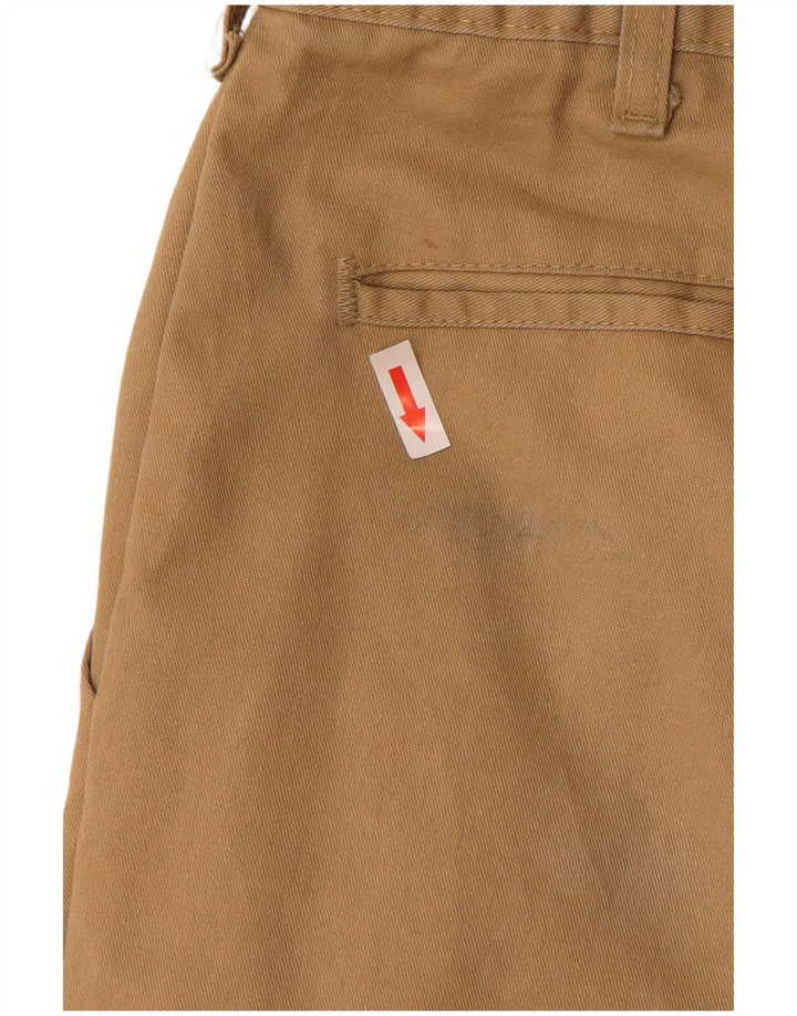 Calças Dickies masculinas Pegged Cargo W40 L30 poliéster bege