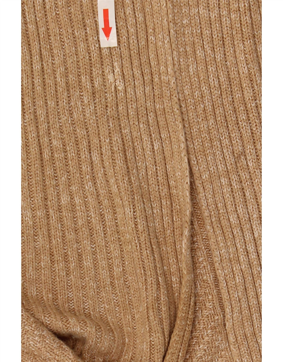 Suéter cardigã feminino grande Marks & Spencer Reino Unido 10 pequeno bege manchado