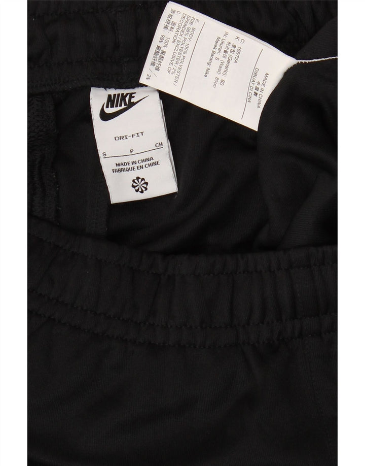Calça esportiva Nike masculina Dri Fit Graphic Joggers pequena preta de poliéster