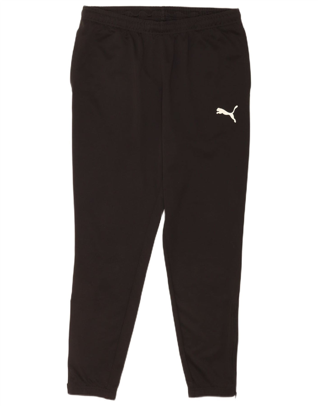 Calça de treino masculina Puma grande poliéster preto