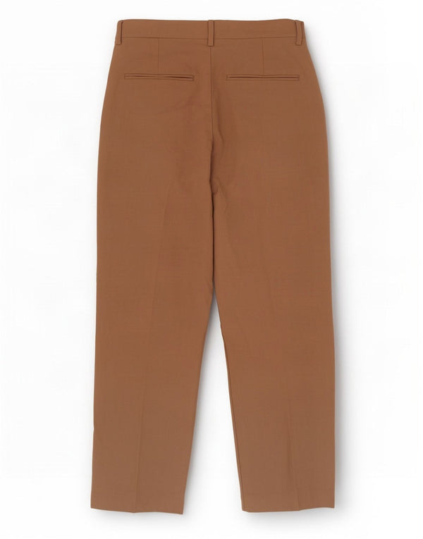 Calça Chino Reta Masculina Zara EU 38 Pequeno W30 L30 Marrom
