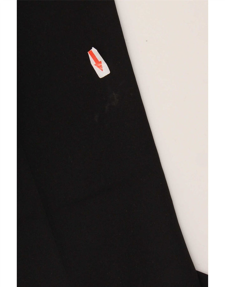 Calça feminina Oasis Bootcut Suit UK 10 pequena W28 L31 poliéster preto