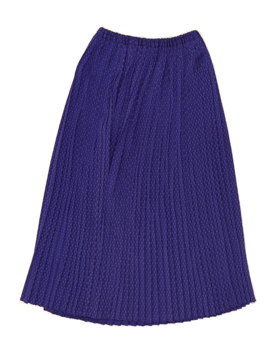 VINTAGE Womens Pleated Skirt W30 Medium  Purple Polka Dot Vintage Vintage and Second-Hand Vintage from Messina Hembry 