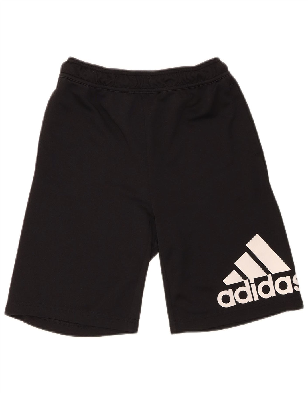 Shorts esportivos gráficos Adidas meninos 13-14 anos preto poliéster