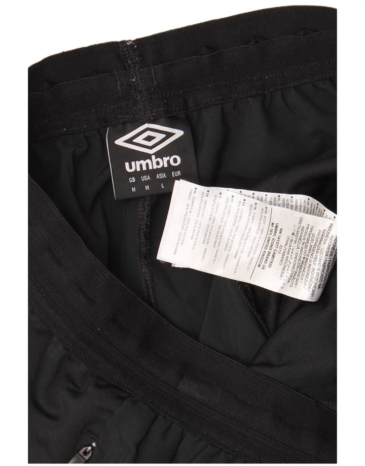 Calça de treino masculina Umbro Brentford FC Cargo poliéster preto médio