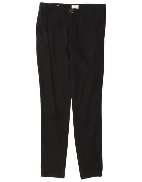 Calça Chino Masculina Slim Jack & Jones W30 L34 Algodão Preto