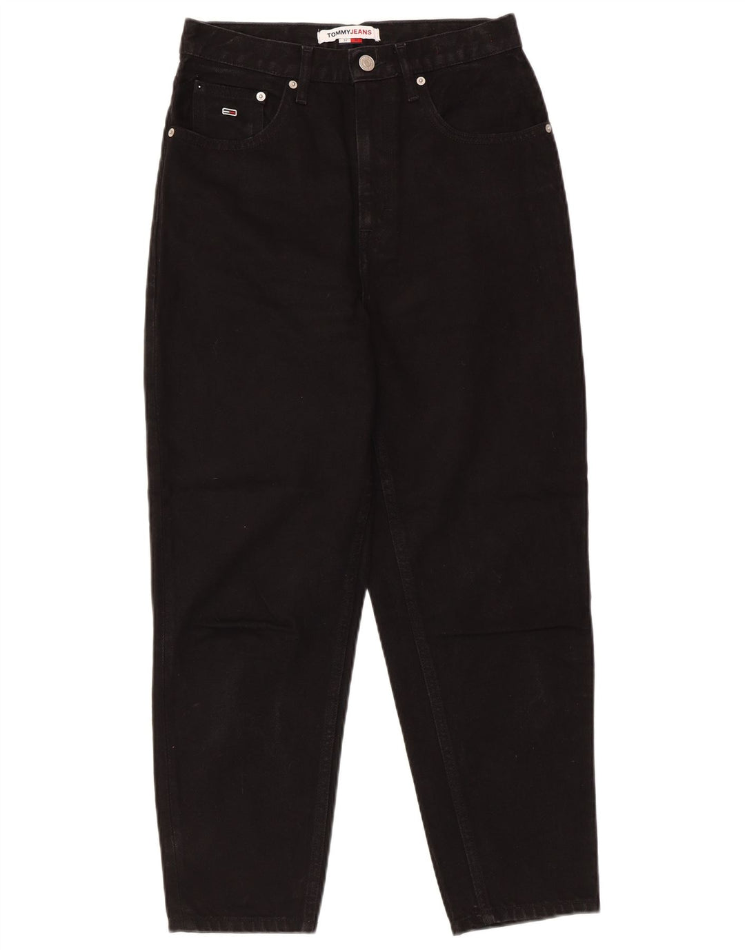 Calça jeans feminina TOMMY HILFIGER W27 L25 algodão preto