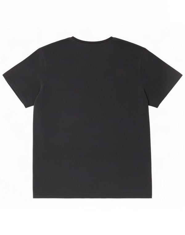 Jack & Jones Mens Regular Fit T-Shirt Top XL Algodão Preto