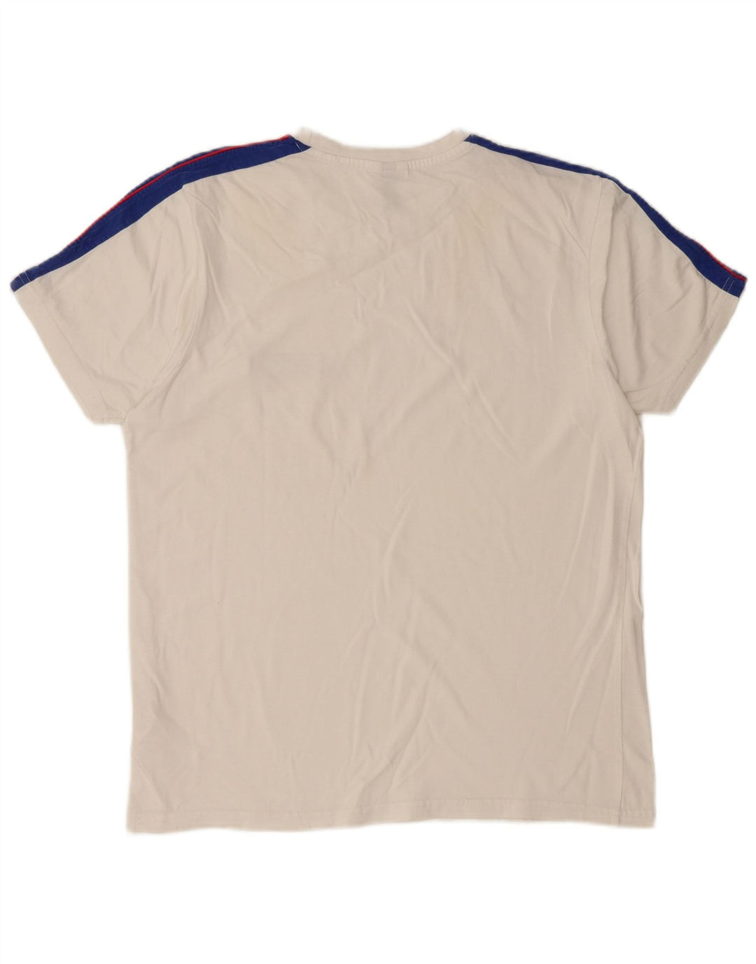 Camiseta feminina ELLESSE UK 16 grande algodão branco