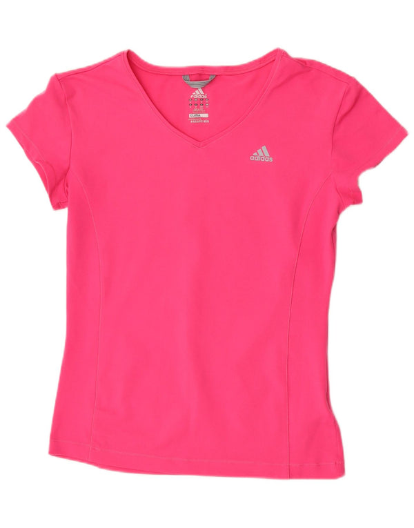 Camiseta Feminina Adidas Clima 365 Top UK 18 XL Rosa Poliéster