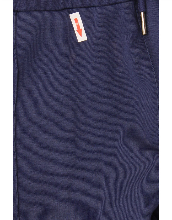 Calça de treino masculina FILA grande algodão azul marinho