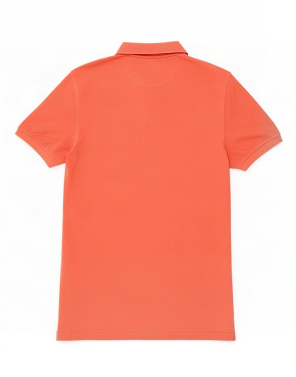 Camisa polo masculina Lee Regular Fit algodão laranja médio