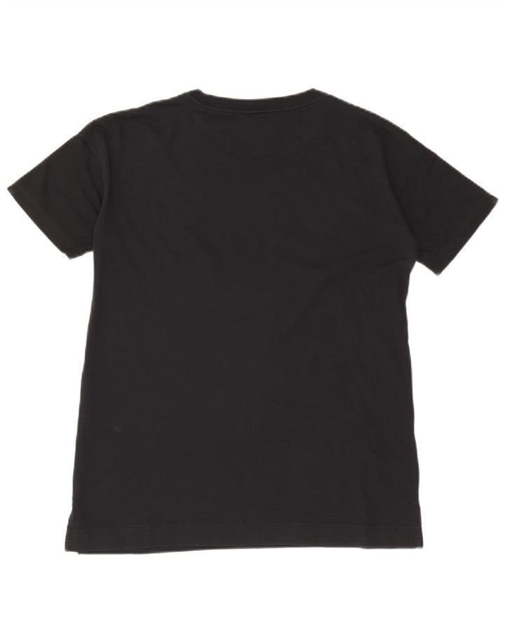 Camiseta masculina Nike Air Graphic preta pequena