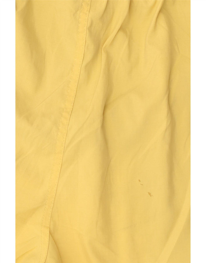 Shorts esportivos masculinos Patagonia grandes amarelos