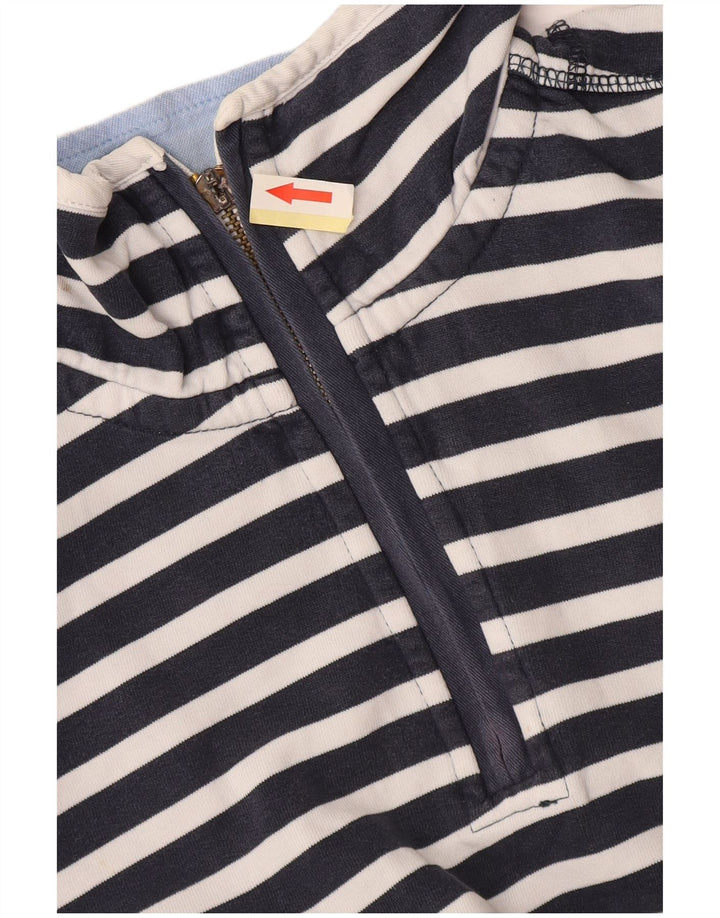 Crew Clothing feminino solto ajuste moletom jumper Reino Unido 10 pequeno azul náutico