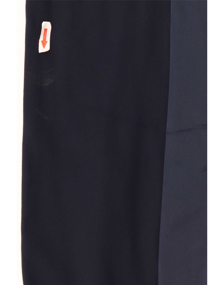 Escada Calça Casual Feminina EU 38 Médio W32 L29 Azul Marinho Colourblock