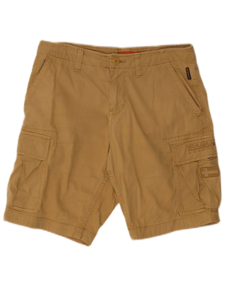 Shorts Cargo Masculino Napapijri W30 Médio Bege