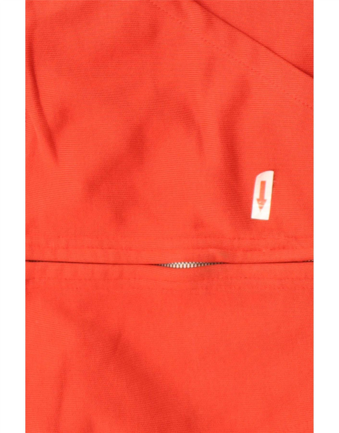 Zara Suéter masculino com capuz e zíper pequeno algodão vermelho