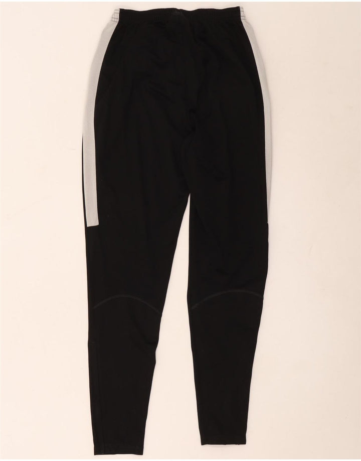 Calça de treino masculina Nike Dri Fit pequena preta colorblock poliéster
