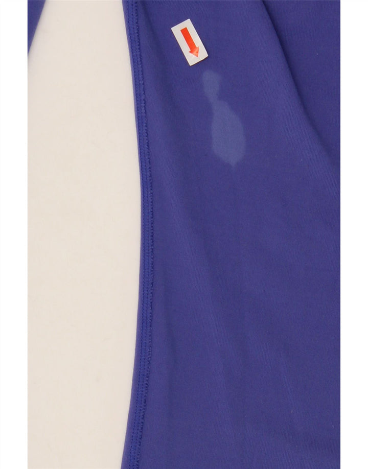 Leggings Nike Dri Fit Femininas UK 12 Médio Roxo Nylon