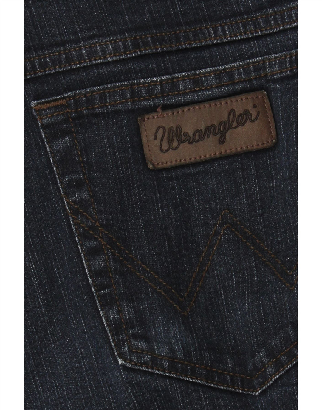 Wrangler Mens Straight Jeans W38 L31 Azul Marinho