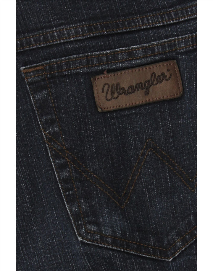 Wrangler Mens Straight Jeans W38 L31 Azul Marinho