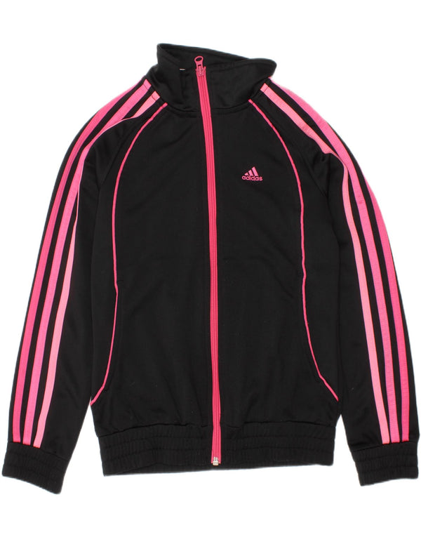 Jaqueta Adidas Meninas Treino Top 9-10 Anos Preto Poliéster
