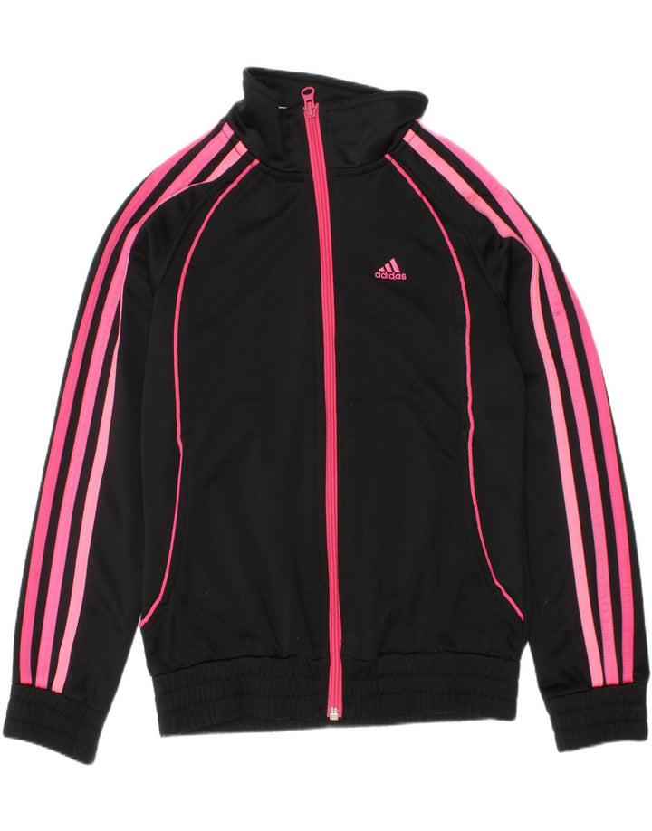 Jaqueta Adidas Meninas Treino Top 9-10 Anos Preto Poliéster