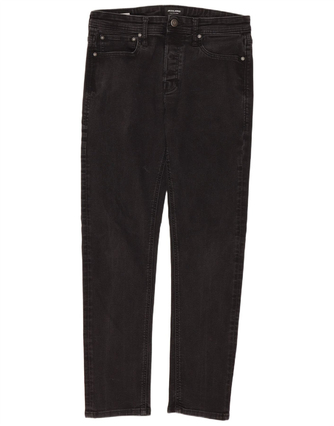 Jeans masculinos Jack & Jones Slim W32 L32 algodão preto