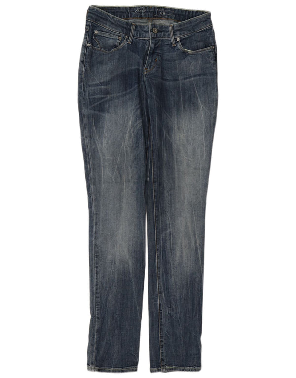 Jeans femininos Levi's Bold Curve Super Low Skinny W29 L34 Azul Algodão
