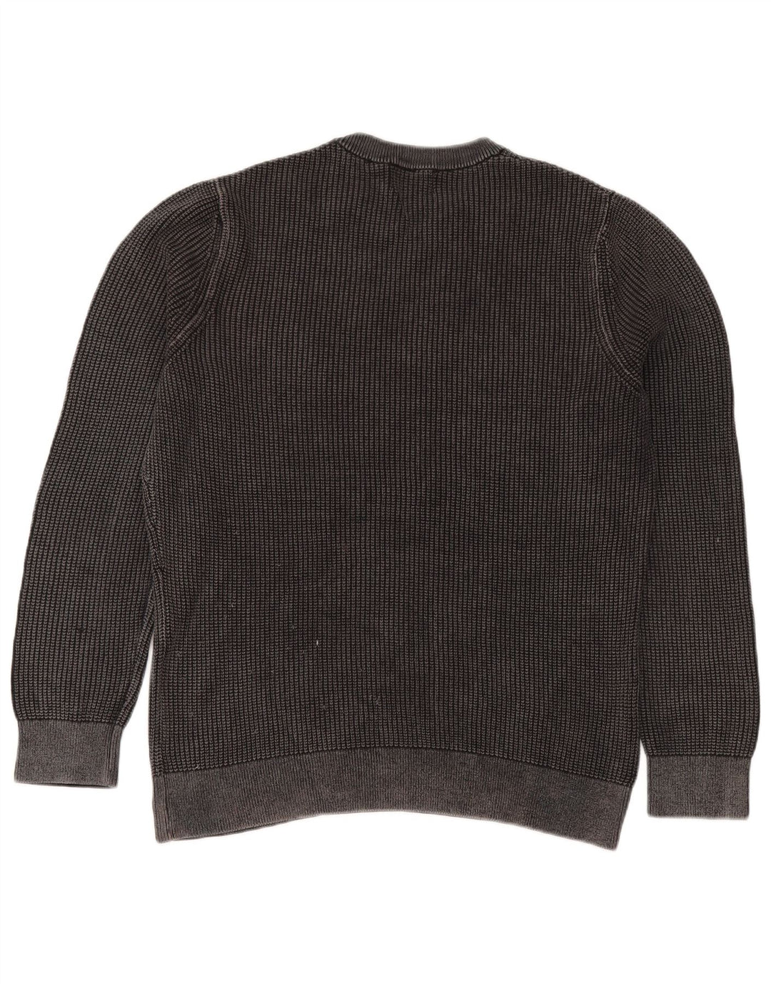 Suéter masculino Superdry com gola redonda XL algodão cinza