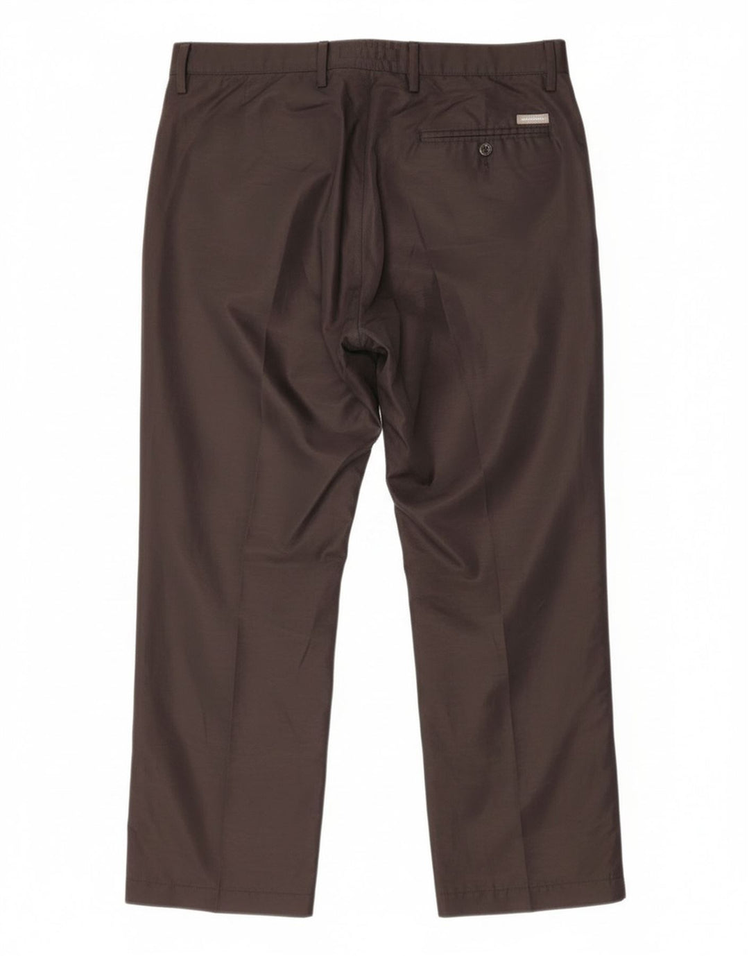Calça capri feminina de cintura alta Energie W33 L23 poliéster preto