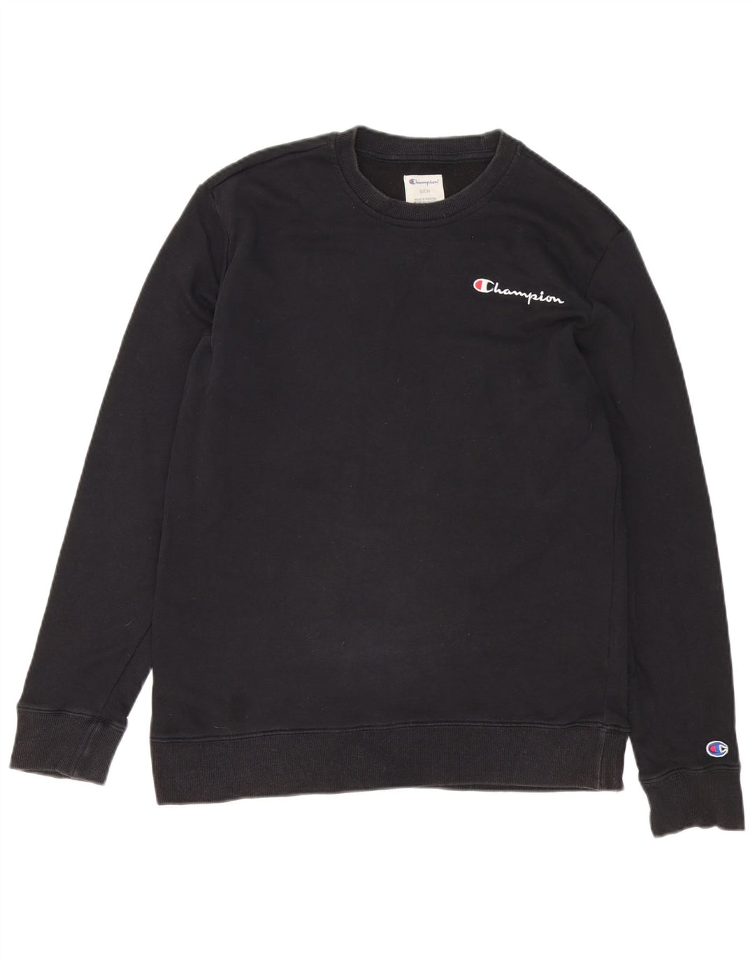 Champion moletom masculino jumper pequeno algodão preto